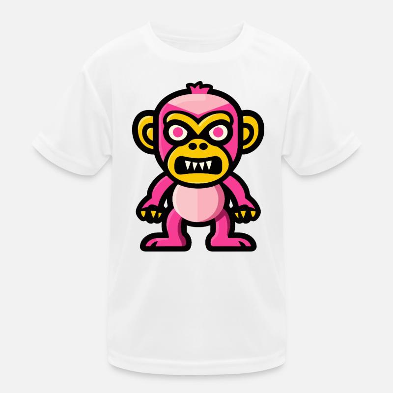 Affe Halloween Comic Lustig Kinder Funktions-T-Shirt