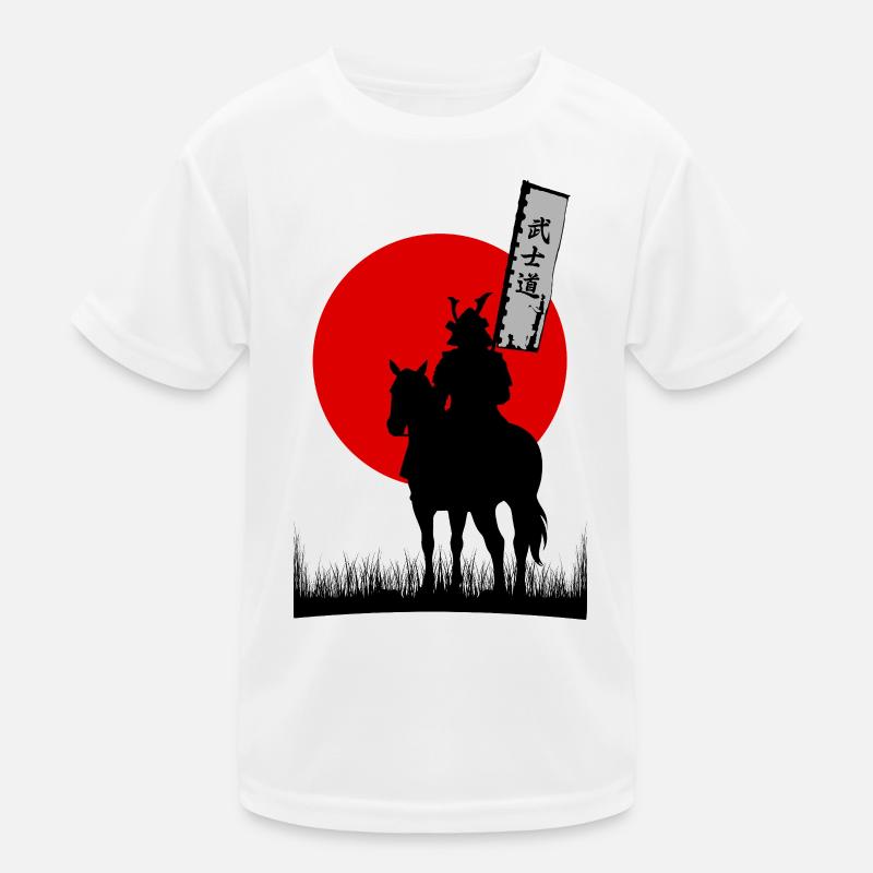 BUSHIDO, CODE DU GUERRIER SAMOURAÏ | 8K PROPRE SILHOUTTE T-shirt sport Enfant