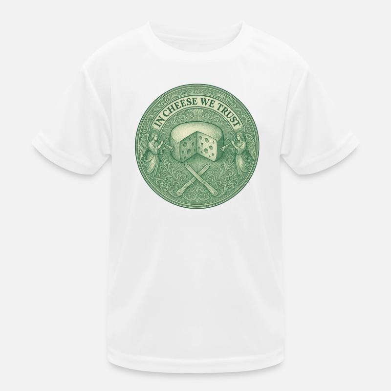 Dans le fromage, nous faisons confiance T-shirt sport Enfant