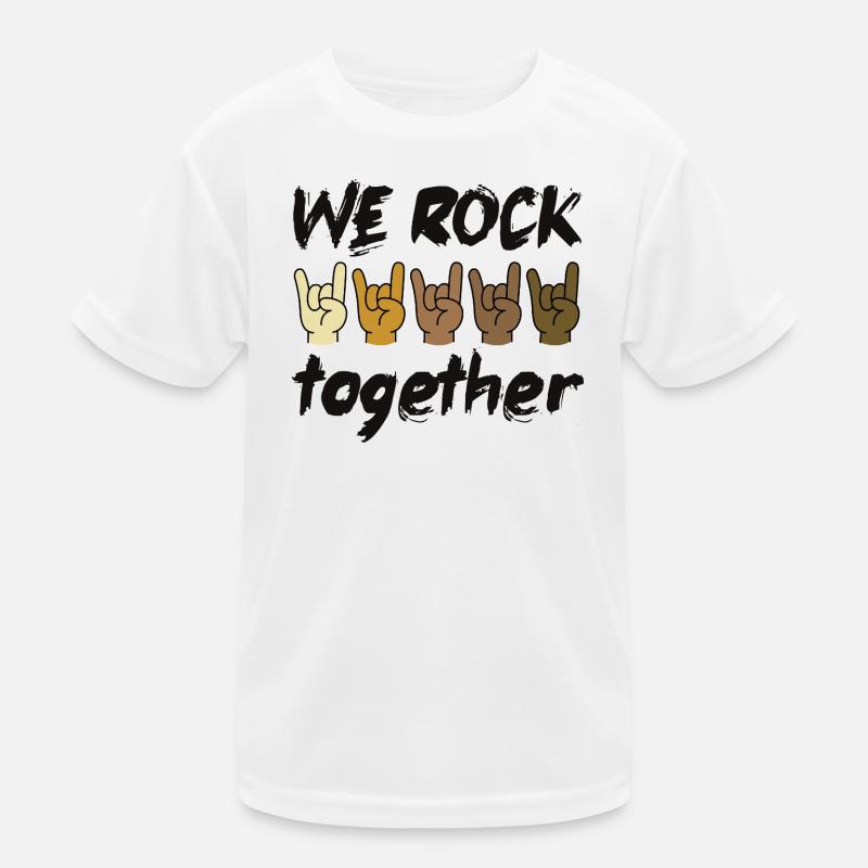 Nous nous côtoyons Diversité Inclusion Cohésion T-shirt sport Enfant