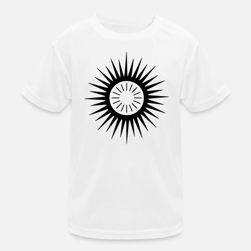 Symbole géométrique du rayon de soleil T-shirt sport Enfant