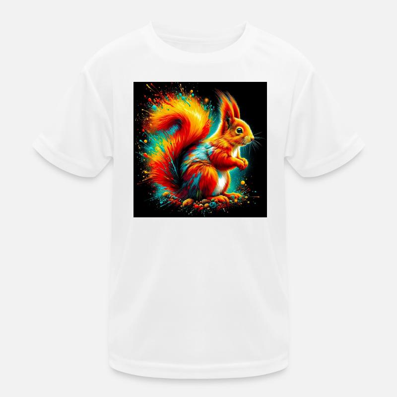 écureuil T-shirt sport Enfant