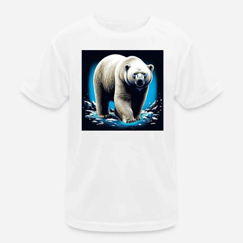 polar bear Kids Functional T-Shirt