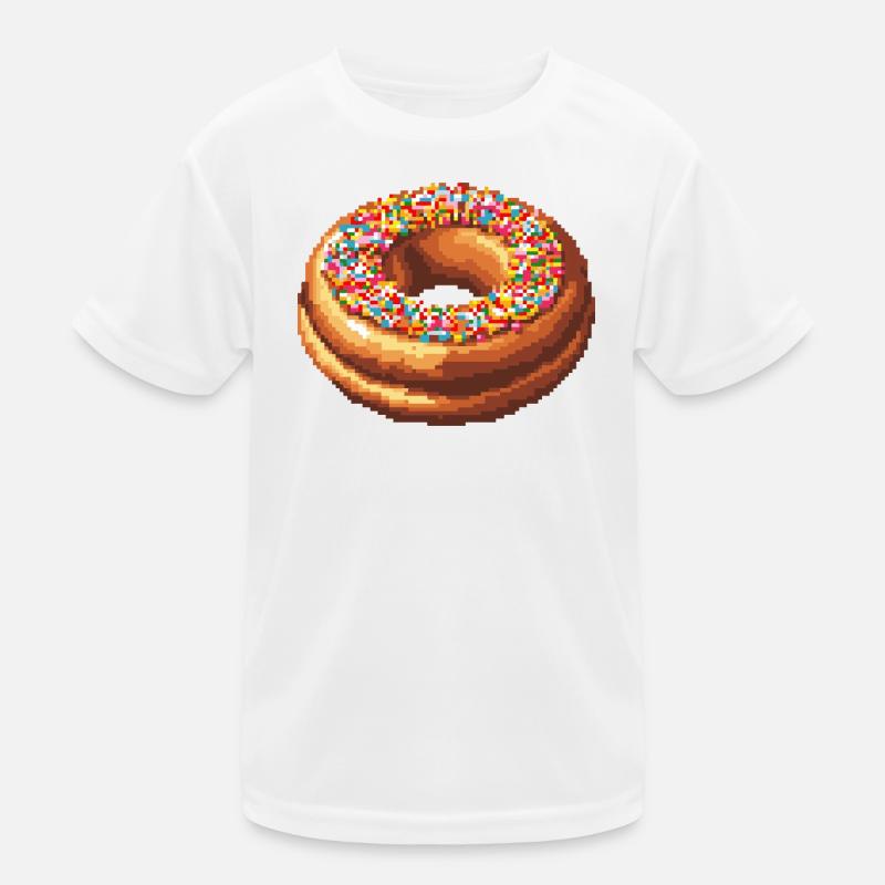 Pixel Donut  Kinder Funktions-T-Shirt