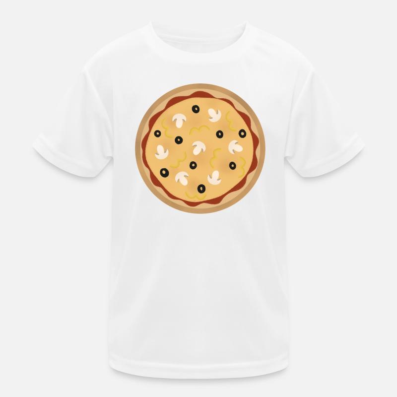 pizza T-shirt sport Enfant