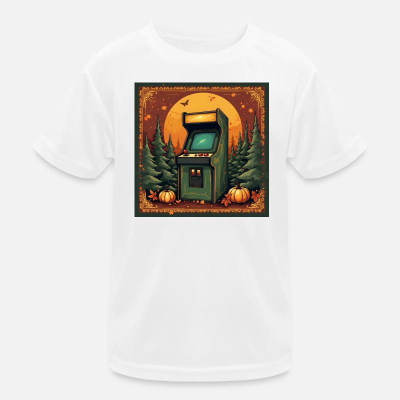 Vintage Arcade Tapestry Kinder Funktions-T-Shirt