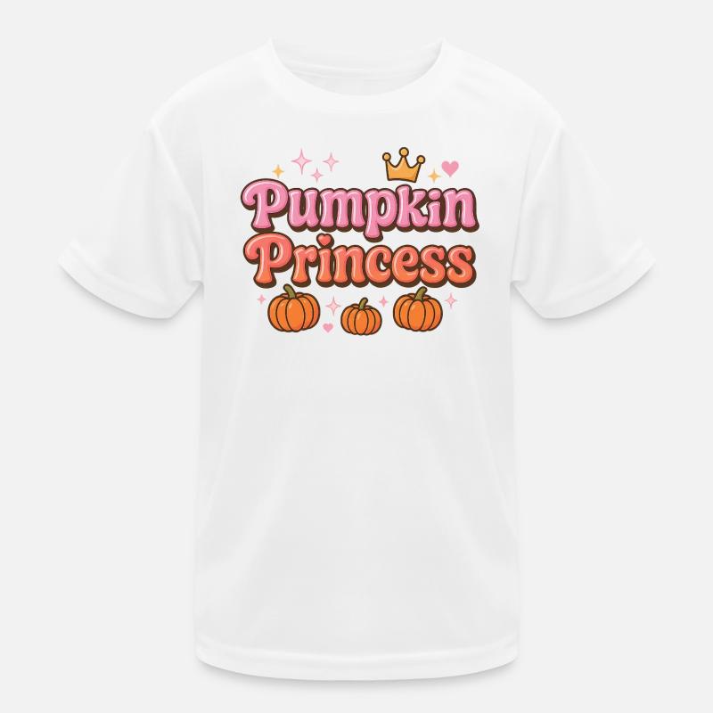 Princesse citrouille / Helloween Design T-shirt sport Enfant