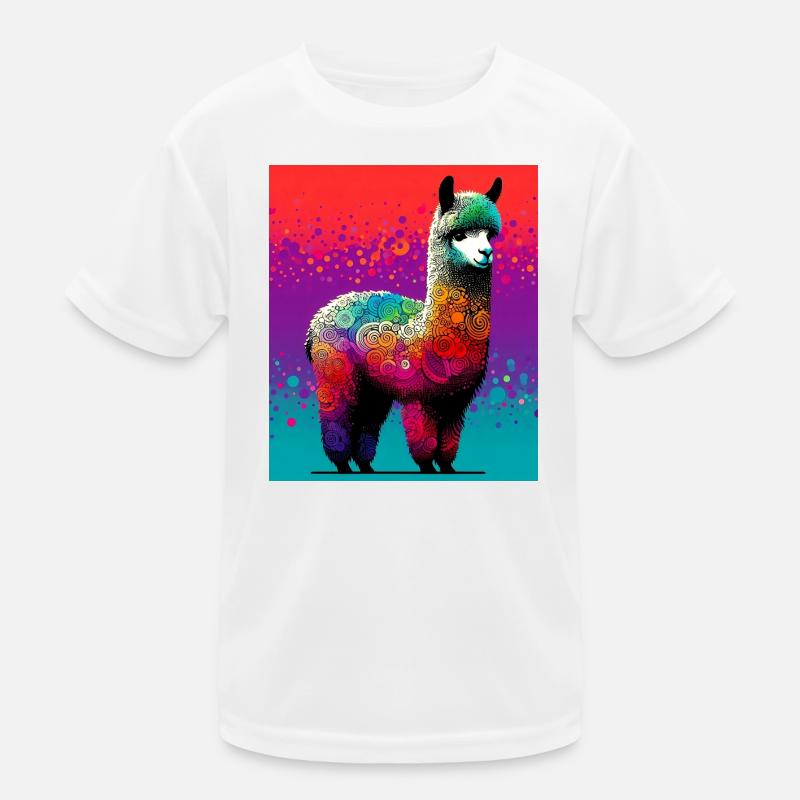 Alpaca Kids Functional T-Shirt