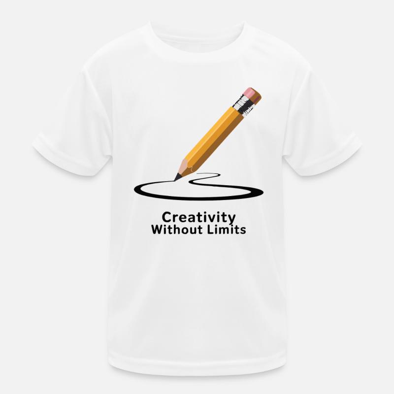 Le crayon stimule la créativité sans limites T-shirt sport Enfant