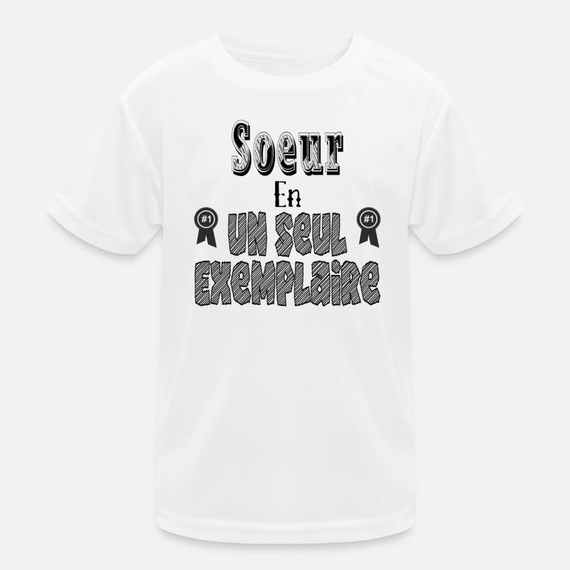 Sister In One Copy Kids Functional T-Shirt