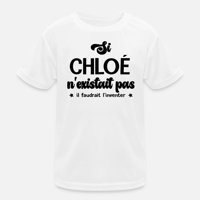 Chloé personalisiertes Geschenk Chloé Kinder Funktions-T-Shirt