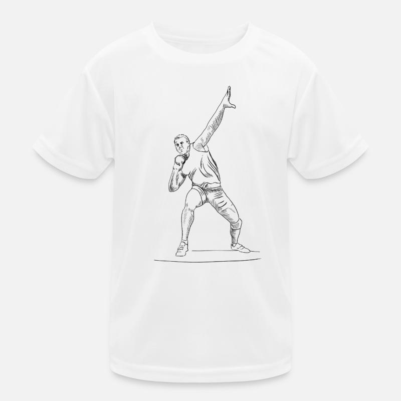 Lancer du poids T-shirt sport Enfant