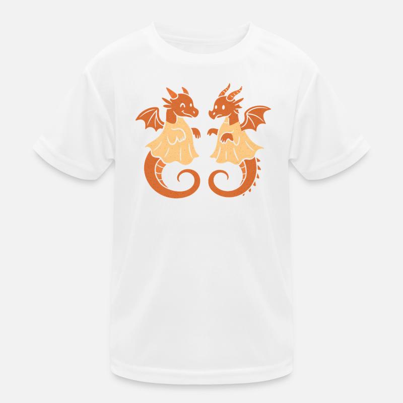 Duo de dragons jumeaux T-shirt sport Enfant
