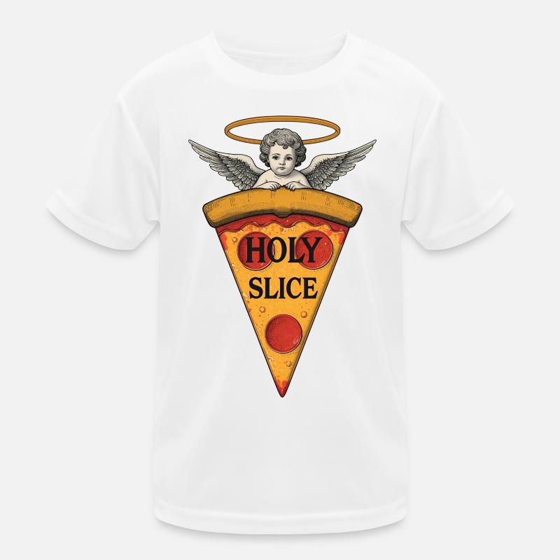 Tranche Sainte – Art de la pizza aux chérubins T-shirt sport Enfant