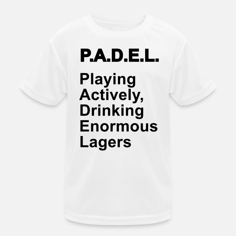 La signification du padel T-shirt sport Enfant