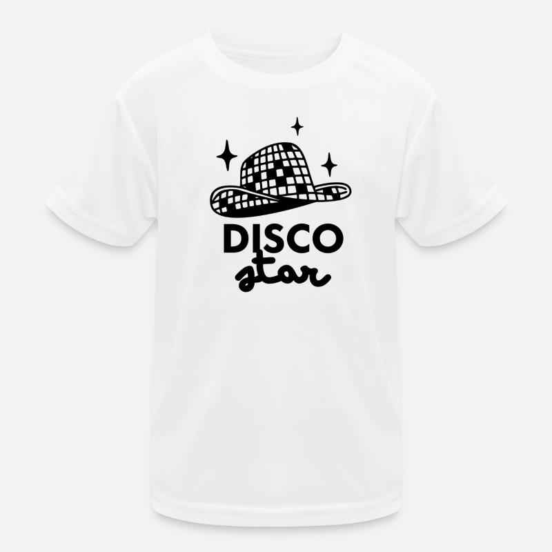 Disco Star Hut Logo Kinder Funktions-T-Shirt