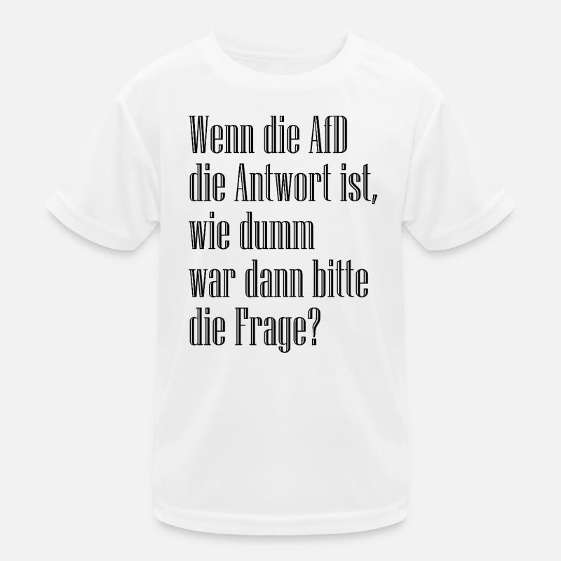 Frage Kinder Funktions-T-Shirt