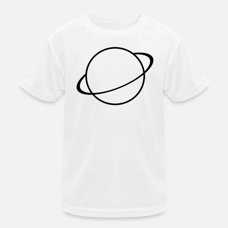 Icône de Saturne - Symbole de la planète T-shirt sport Enfant