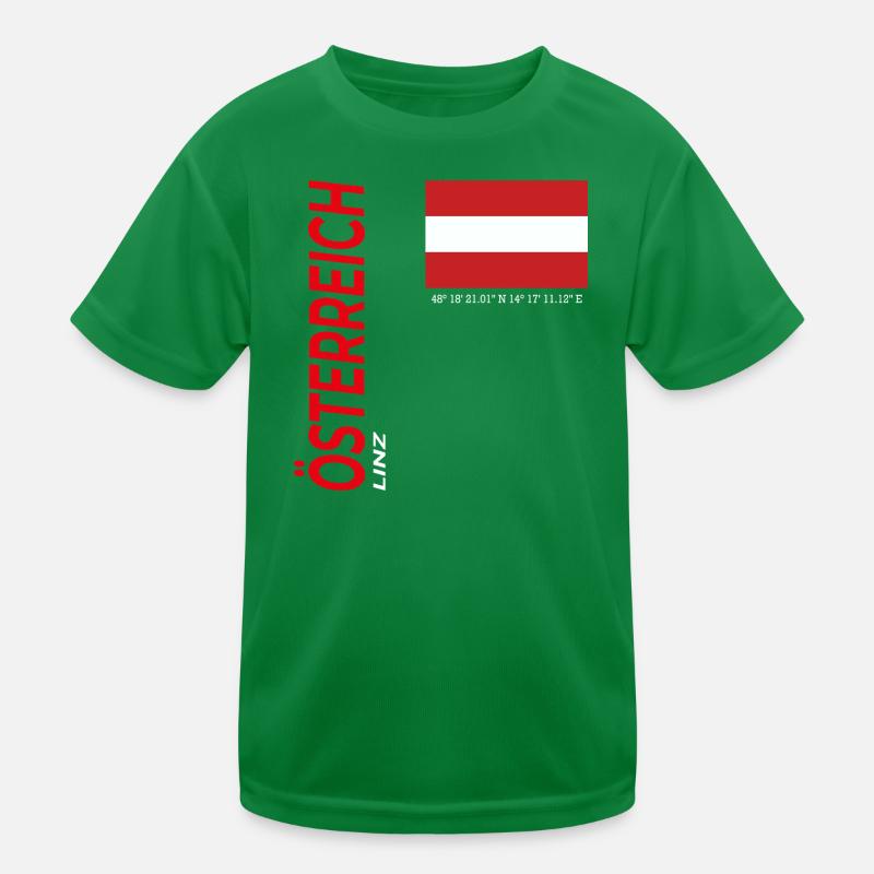 Linz Kinder Funktions-T-Shirt