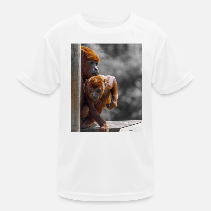 Howler Monkeys Kids Functional T-Shirt