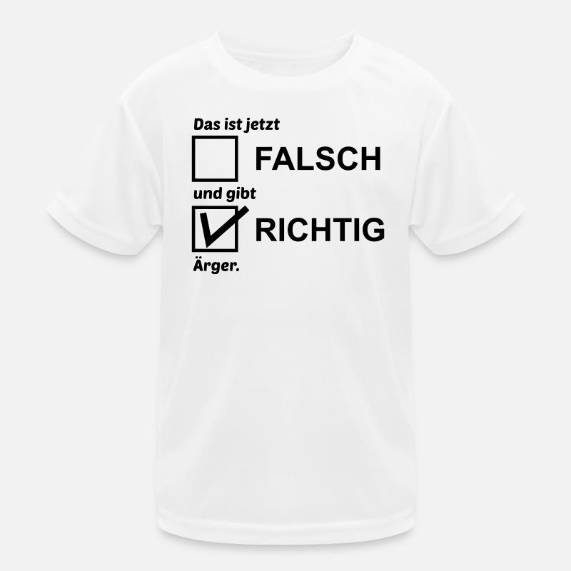 Real anger Kids Functional T-Shirt