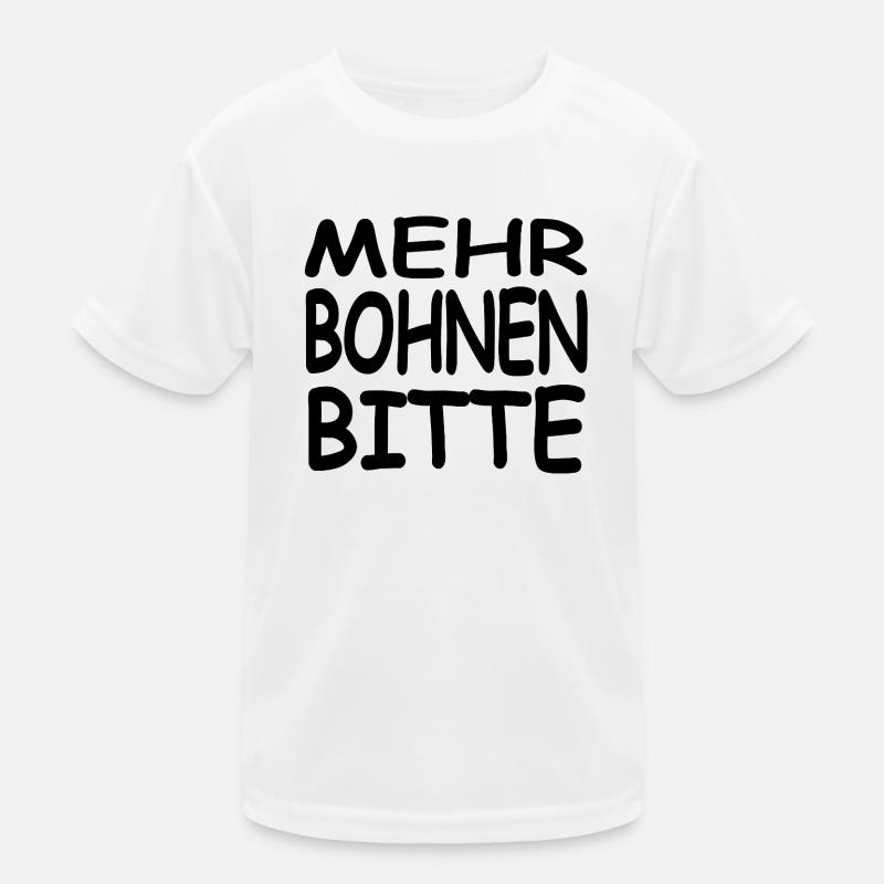 Bohnen Kinder Funktions-T-Shirt