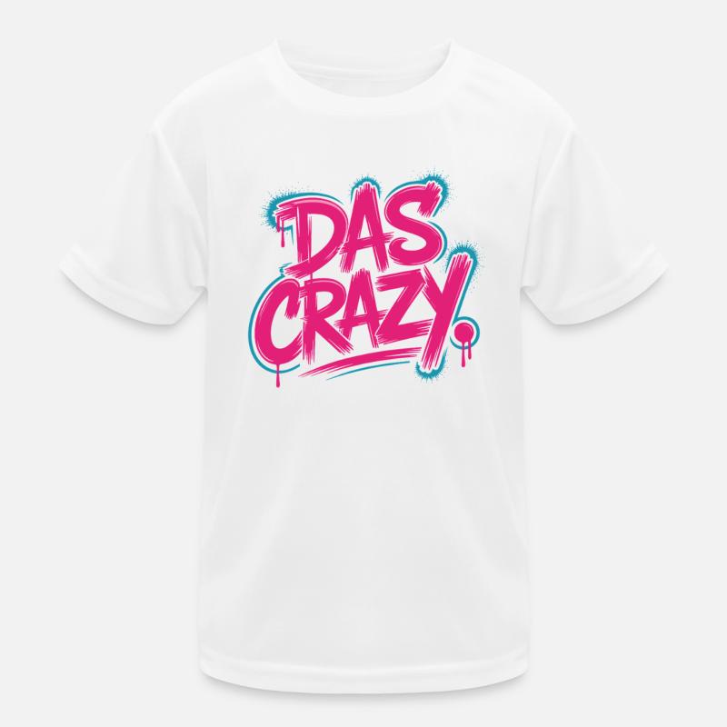 The Crazy Youth Language Insider Mème Cool Crazy T-shirt sport Enfant
