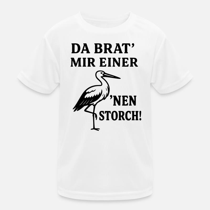 Rôti de cigogne T-shirt sport Enfant