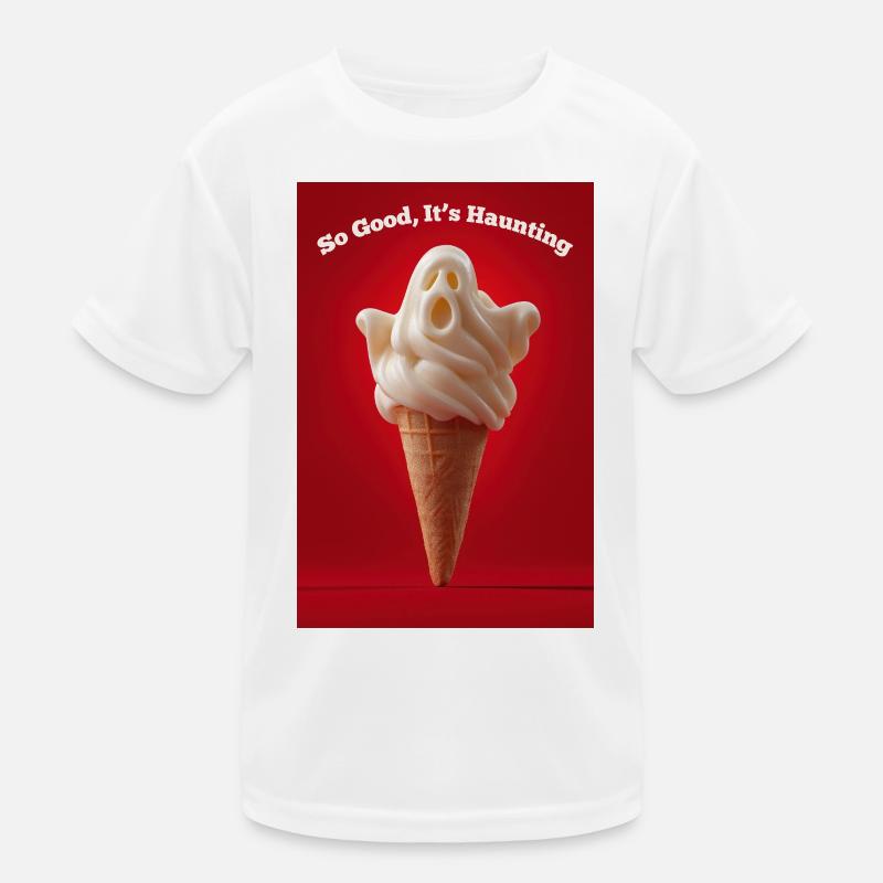 So Good, It’s Haunting - Kids Functional T-Shirt - white