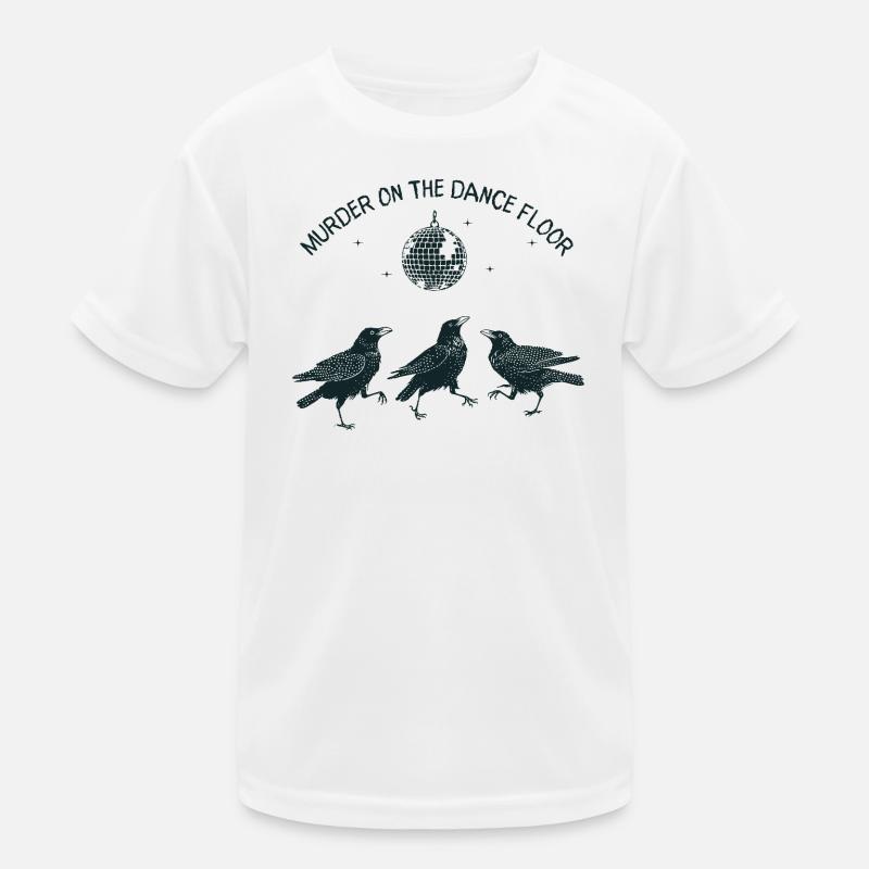 Murder on the Dance Floor Crows Kids Functional T-Shirt