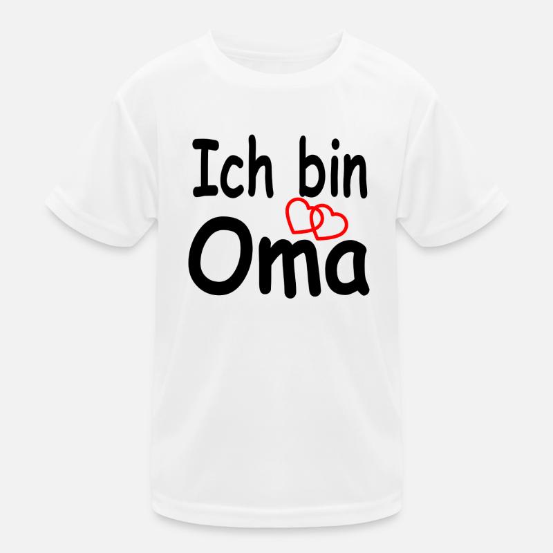Oma Kinder Funktions-T-Shirt