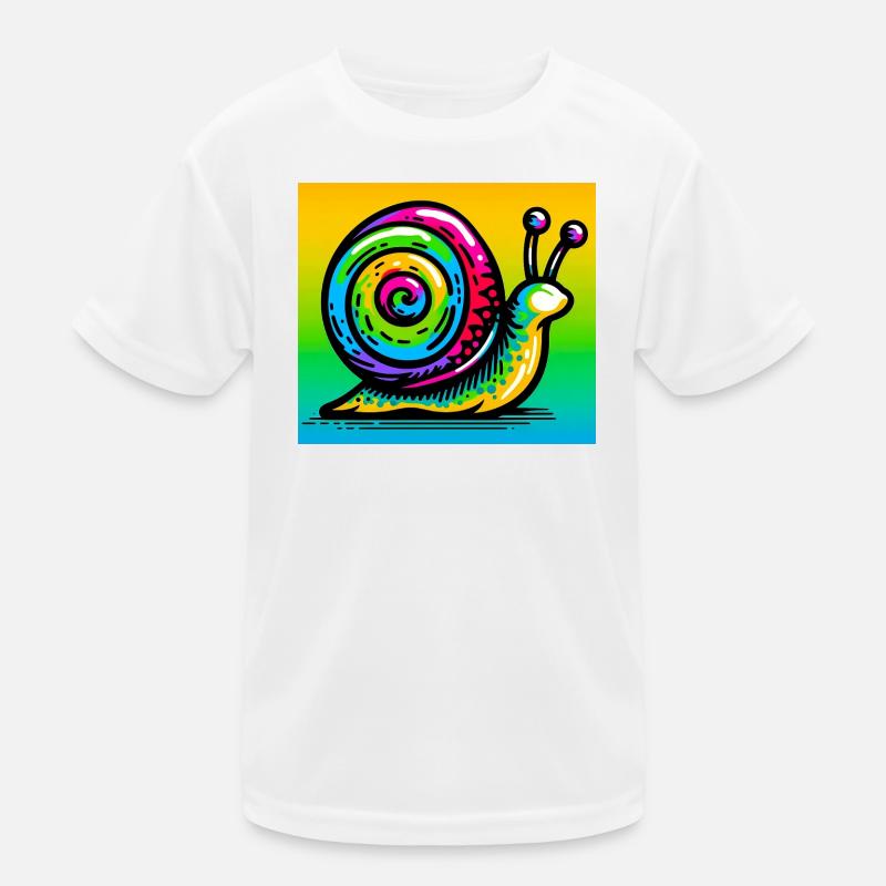 Escargot T-shirt sport Enfant