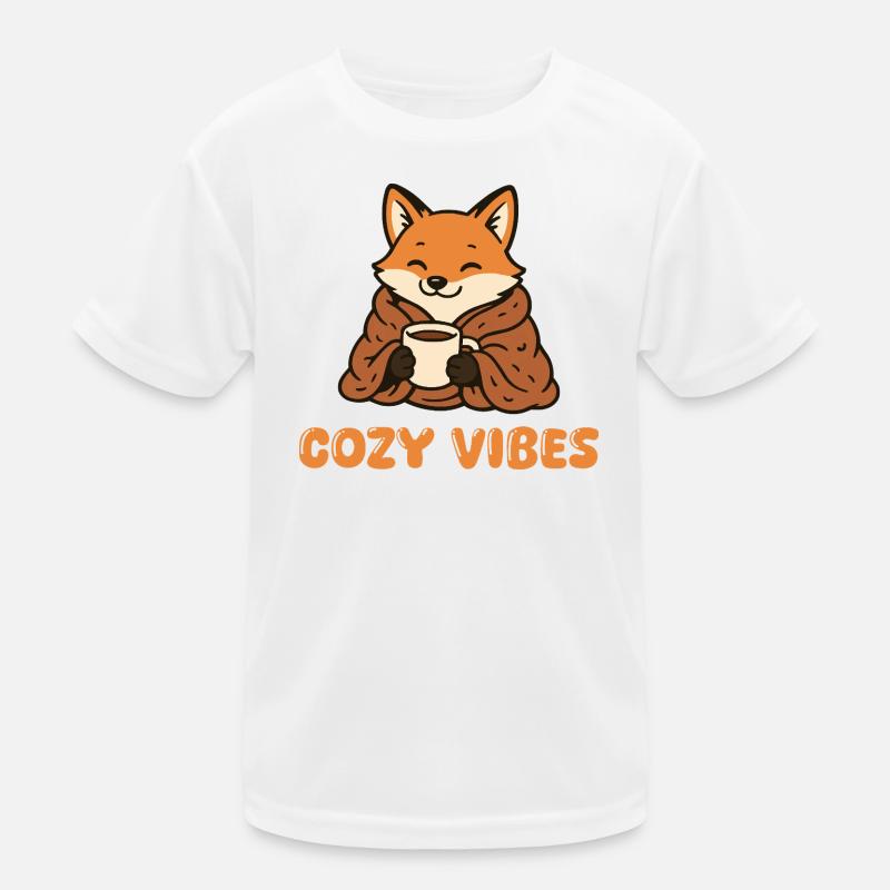 Fuchs Cozy Vibes Kinder Funktions-T-Shirt