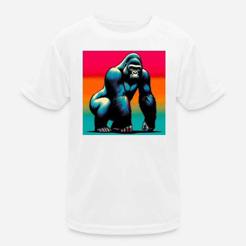 gorille T-shirt sport Enfant