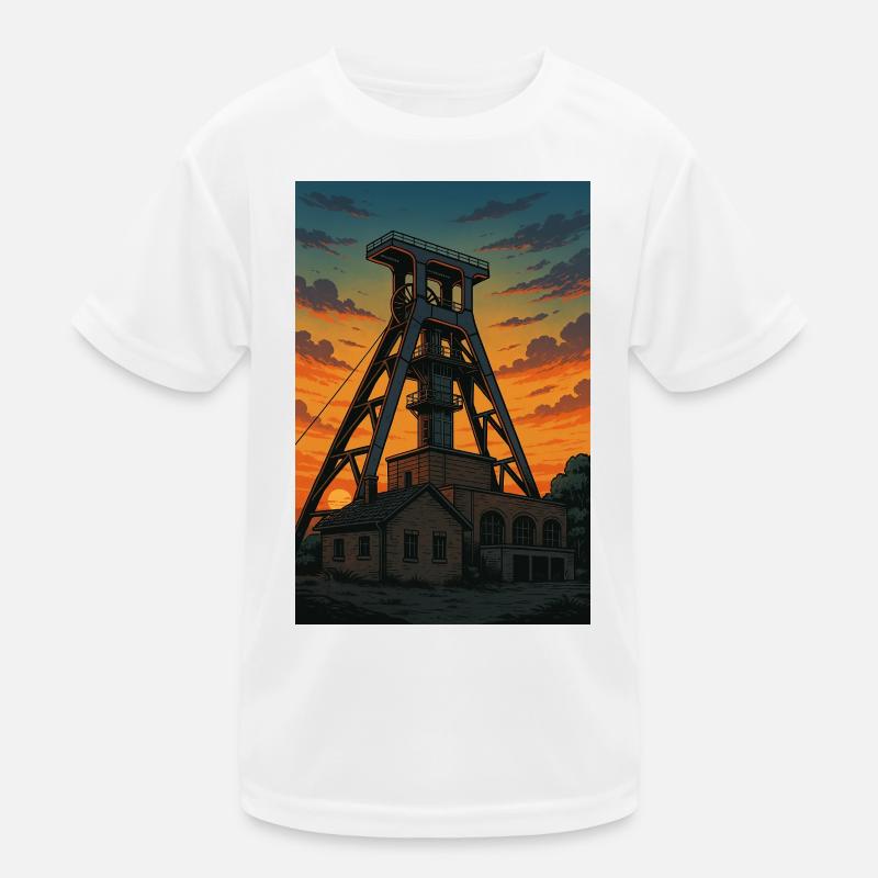 Zeche Kinder Funktions-T-Shirt