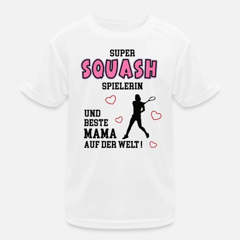 Joueur de squash, maman, joueur de squash, mère, épouse T-shirt sport Enfant