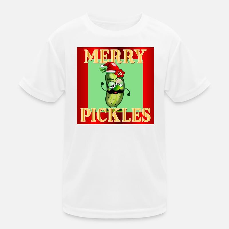 JOYEUX NOËL CORNICHONS DU PÈRE NOËL T-shirt sport Enfant