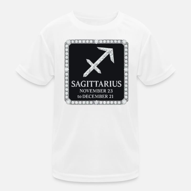 Sternzeichen Schütze Kinder Funktions-T-Shirt