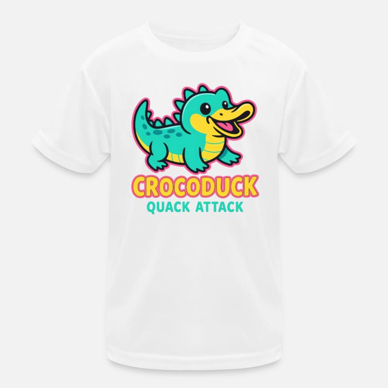 Crocoduck - Quack Attack Kids Functional T-Shirt