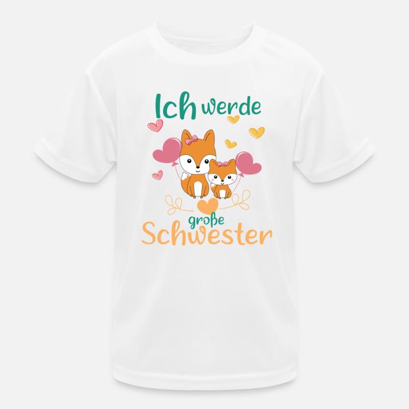 Big sister again soon: Foxes announce in 2026 Kids Functional T-Shirt