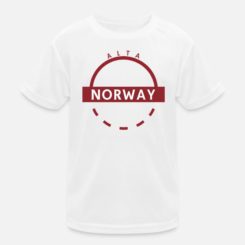 Alta Norway Emblem Ring Kids Functional T-Shirt