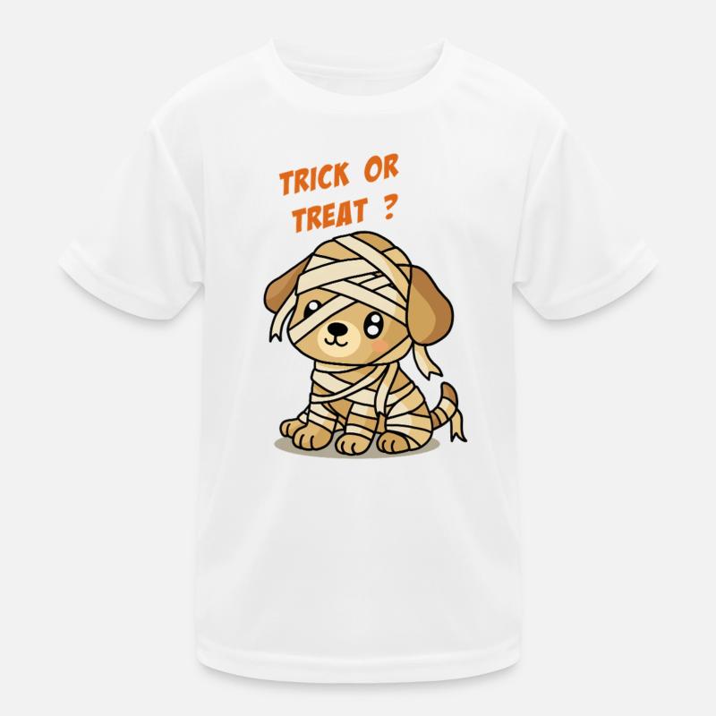 Halloween dog Kids Functional T-Shirt