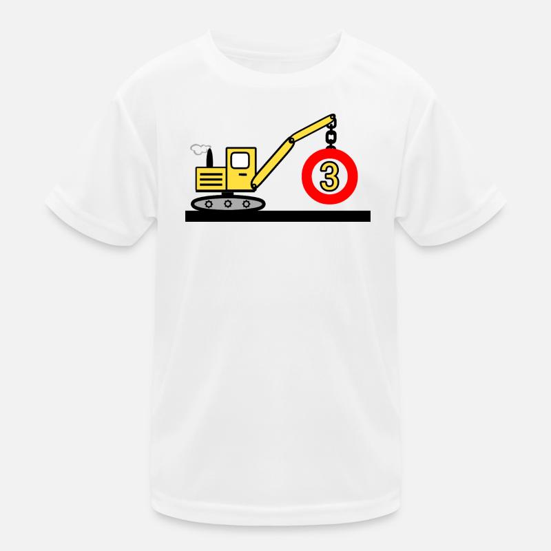 Excavatrice T-shirt sport Enfant