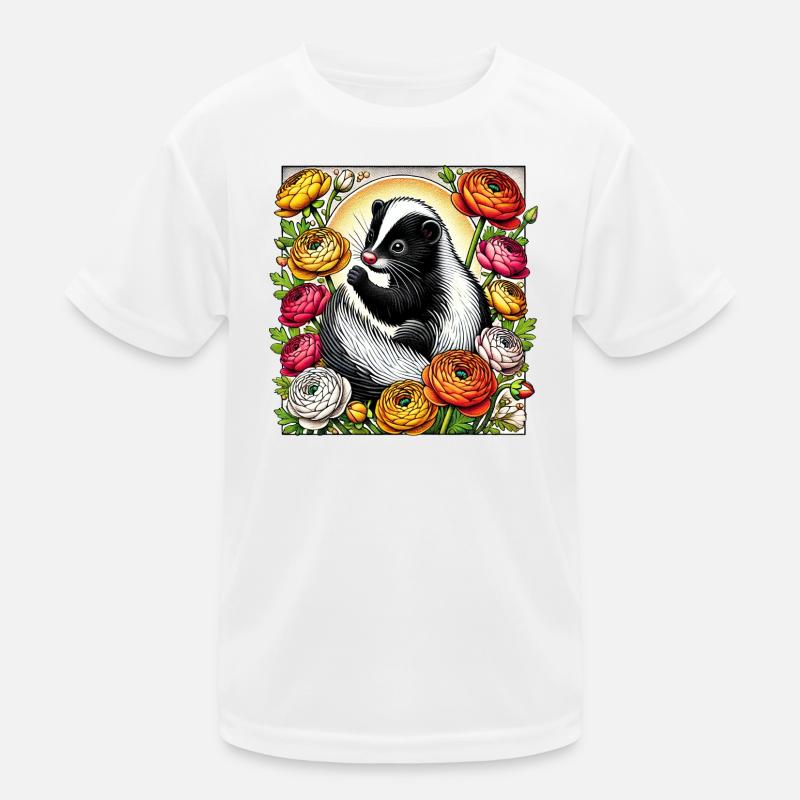 Skunk Kids Functional T-Shirt