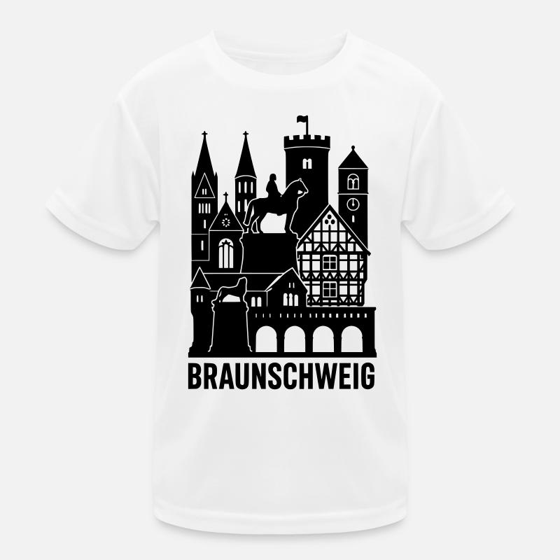 braunschweig silhouette Kinder Funktions-T-Shirt