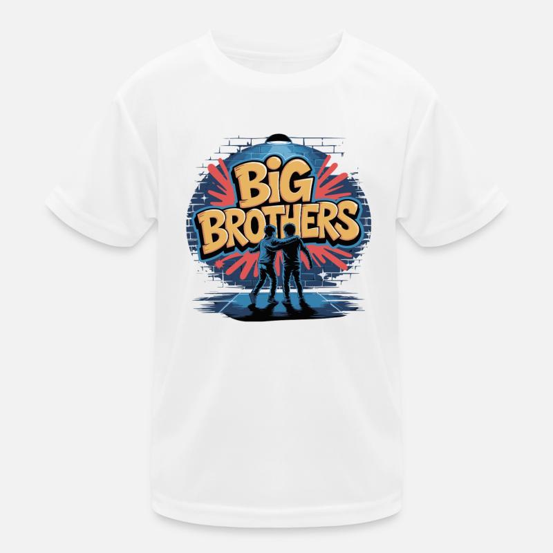 Big Brothers Graffiti Duo Kinder Funktions-T-Shirt