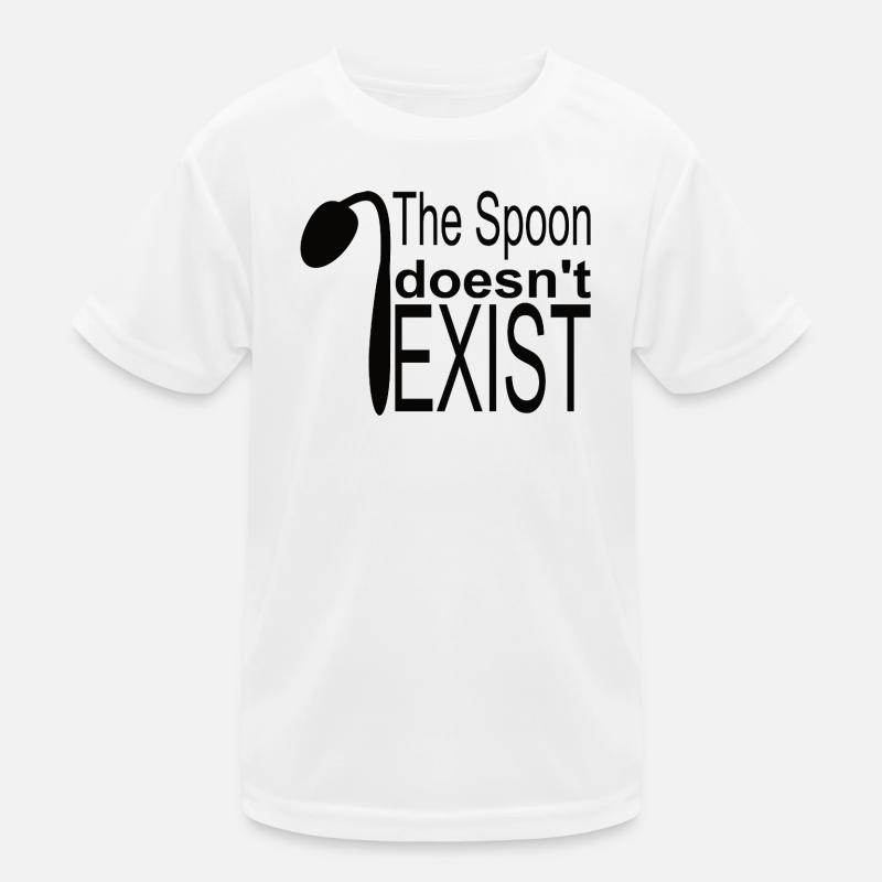 Der Löffel existiert nicht Kinder Funktions-T-Shirt