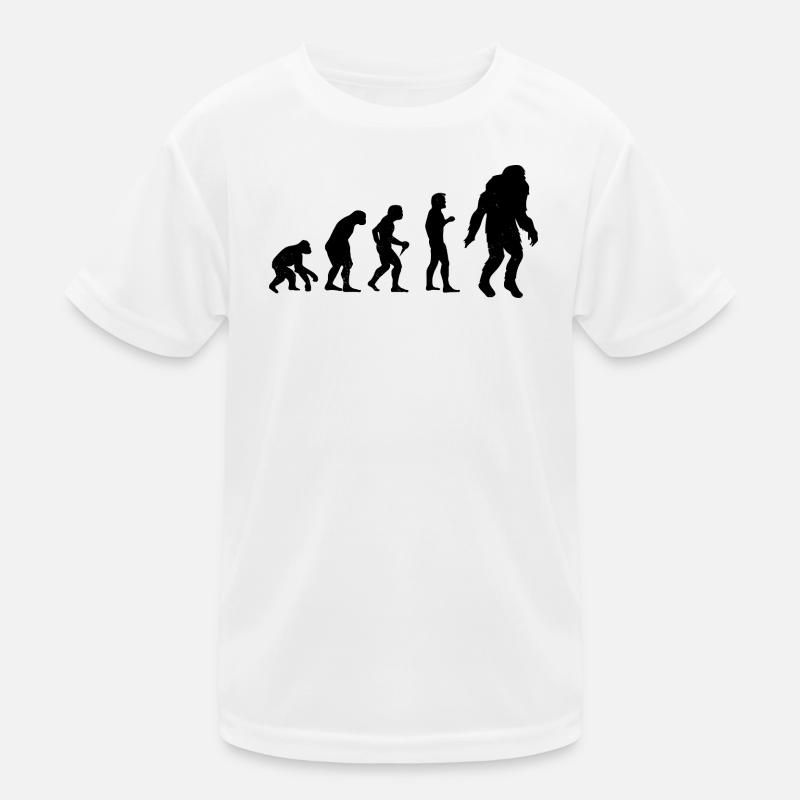 Bigfoot Sasquatch Cache-cache Dictons T-shirt sport Enfant