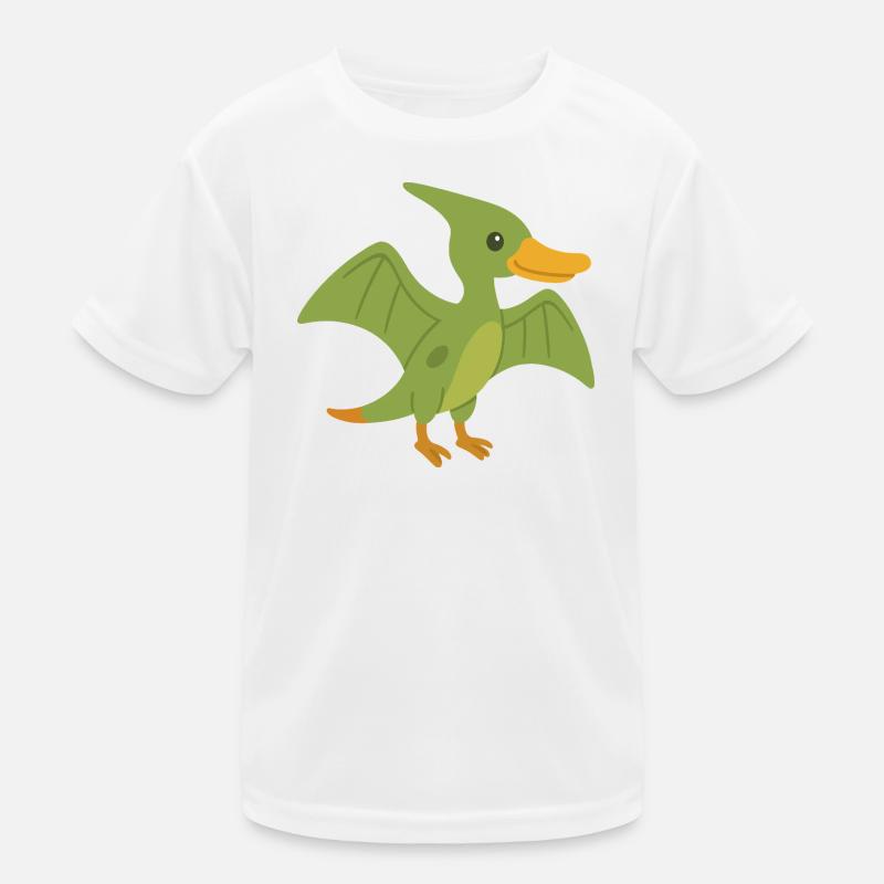 Cute Pterodactyl Duck Kids Functional T-Shirt