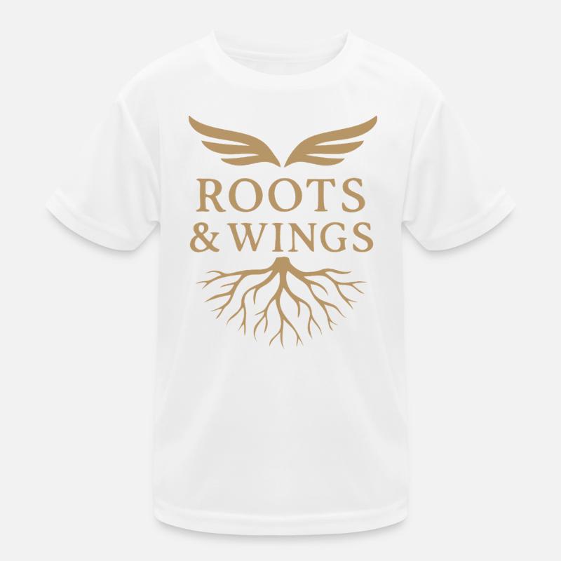 Roots & Wings - Freedom and Origin Kids Functional T-Shirt